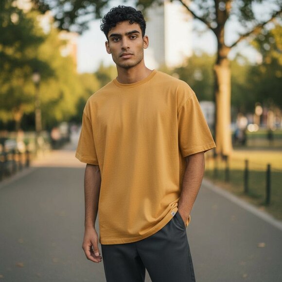 Madewell Men's Golden Crew T-Shirt Size L - Picture 1 of 6